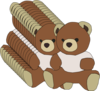 Multiple Bear  Clip Art