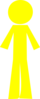 Personstickyellow Clip Art