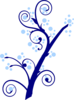 Blue Tree Branch Clip Art