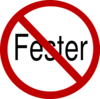 No Fester Clip Art