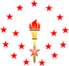 Red Torch Clip Art