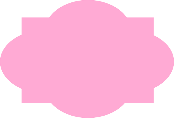 Pink Label Clip Art at  - vector clip art online, royalty