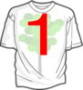 Green 2 T-shirt 7 Clip Art