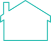 Aqua House  Clip Art