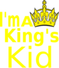 I M A King S Kid Clip Art