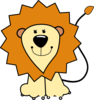 Cartoon Lion Clip Art