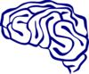 Blue Brain Clip Art
