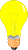 Yellow Bulb 2 Clip Art