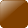 Blank Brown Button Clip Art