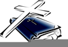 Clipart Bible And Cross Image