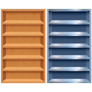 Empty Bookshelf Clipart | Free Images At Clker.com - Vector Clip Art ...