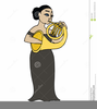 French Horn Clipart Image