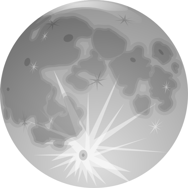 Moons 3 Clip Art at Clker.com - vector clip art online, royalty free ...