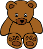 Simple Teddy Bear Clip Art