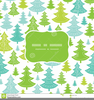 Christmas Trees Clipart Free Image
