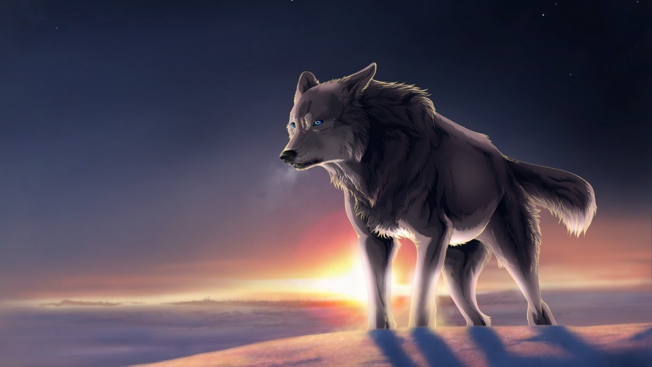 Alpha Wolf M | Free Images at Clker.com - vector clip art online ...