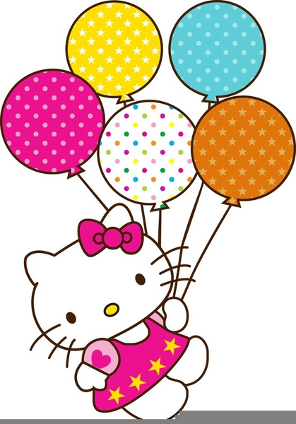 Hello Kitty Birthday Clipart | Free Images at Clker.com - vector clip ...