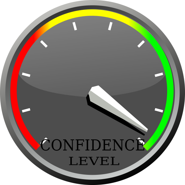 Confidence Level Gauge Clip Art at Clker.com - vector clip art online ...