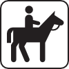 Horse Back Riding 1 Clip Art