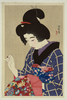 Woman Sewing Cloths Image