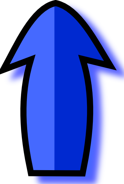 Blue Arrow Clip Art at Clker.com - vector clip art online, royalty free ...