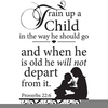 Train Up A Child Clipart Image