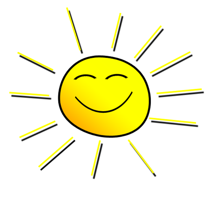 Sun | Free Images at Clker.com - vector clip art online, royalty free ...