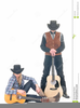 Free Country Western Music Clipart Image