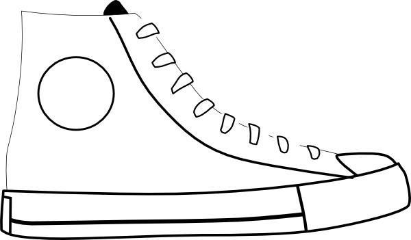 White Shoe Clip Art at Clker.com - vector clip art online, royalty free ...