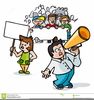 Protest Cartoon Clipart Free Image