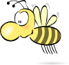 Bee2 Clip Art