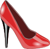 Red Shoe Clip Art