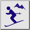 Hotel Icon Ski Area Clip Art