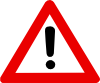 Warning Sign Clip Art