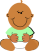 Black Baby Clip Art