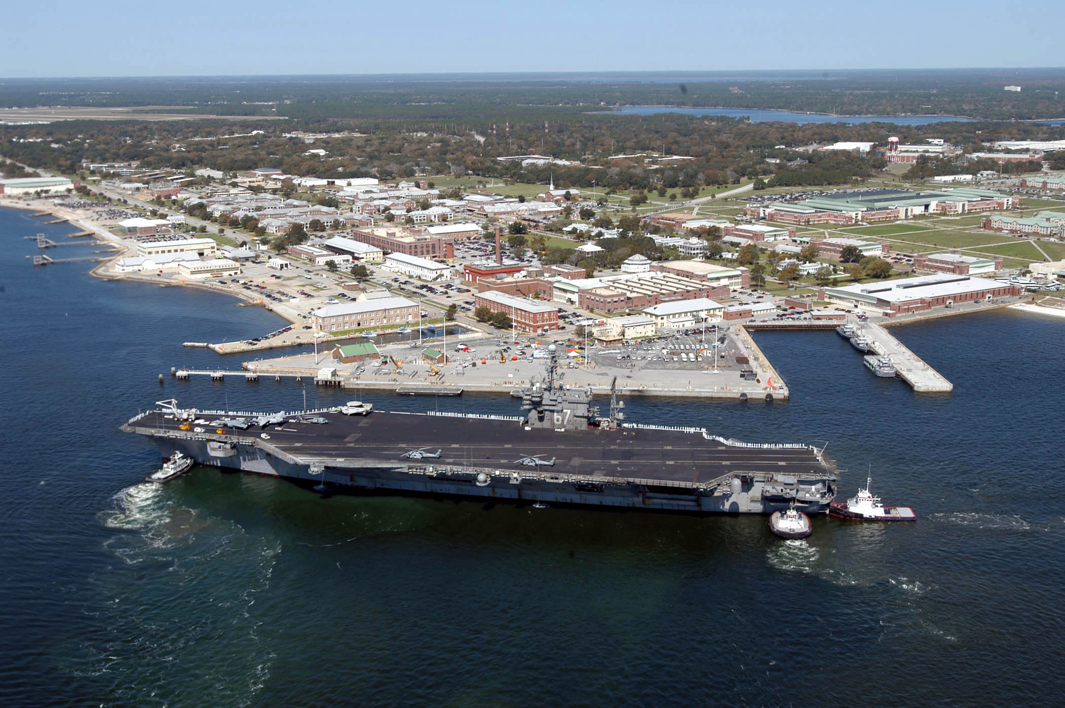 aircraft carrier tour pensacola fl