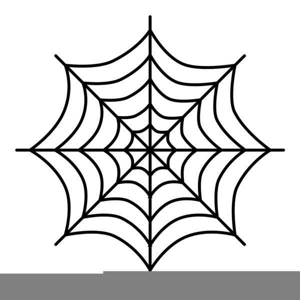 Black And White Spider Web Clipart | Free Images at Clker.com - vector ...