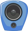 Loudspeaker In Comic Style Clip Art