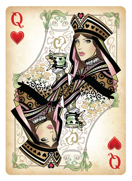 Queen Of Hearts Playing Card Clipart | Free Images at Clker.com ...