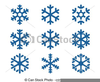 Free Snowflake Graphic Clipart Image