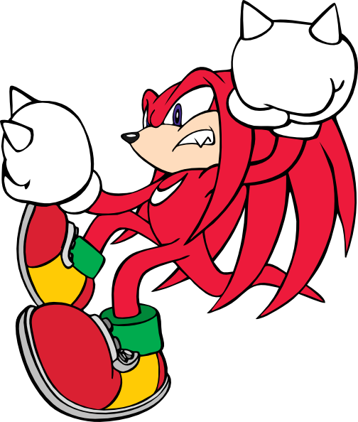 Sa Knuckles Clip Art at Clker.com - vector clip art online, royalty ...