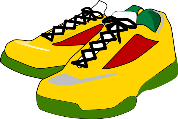 Sports Shoes Clipart - Real Clipart And Vector Graphics