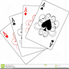 Ace Playing Cards Clipart Image