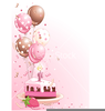 Free Clipart Birthday Cake Balloons Image
