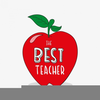 Free Apple Clipart For Teachers Image