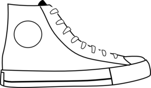 White Shoe Clip Art at Clker.com - vector clip art online, royalty free ...