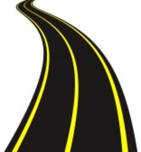 Vector Illustration Of Winding Road | Free Images at Clker.com - vector ...