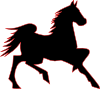 Fire Horse Clip Art