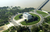 Aerial View Of The Lincoln Memorial In Downtown Washington, D.c. Image