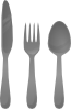 Moself Cutlery Clip Art